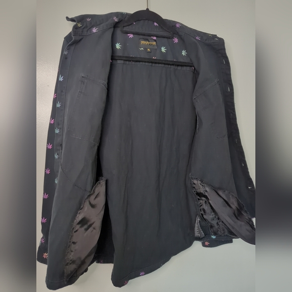 Drill Clothing Company Colorful Leaf Button Shirt XL - Picture 9 of 13